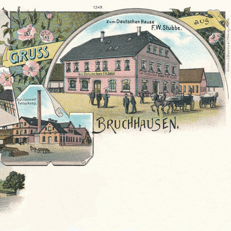 Mehrbildkarten – Ansichtskarten-Bruchhausen-Vilsen